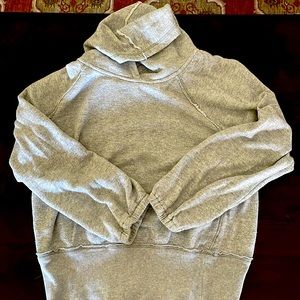 Free People Heather Gray Hoodie Sz M